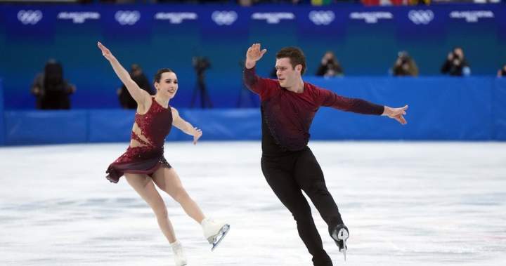 Pereira and Michaud in third after short program