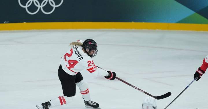 Natalie Spooner takes on Olympic Village food