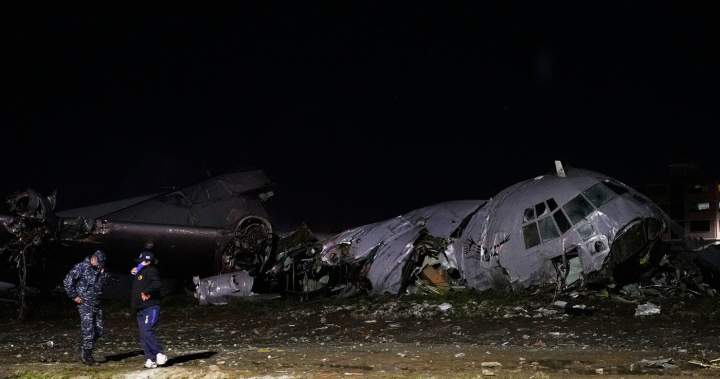 Cargo plane carrying money crashes in Bolivia, killing at least 15 people, official says