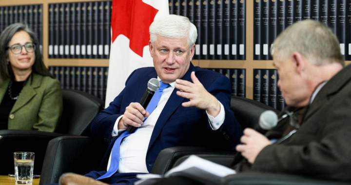 As he unveils his archives, former PM Harper says he was a team player