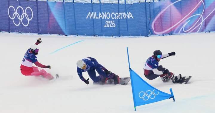 Canadian snowboarder competes with heavy heart