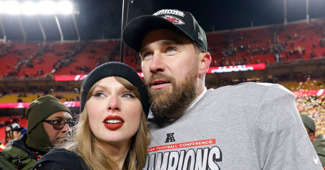 Travis Kelce Jokes He Gained Weight After Eating Taylor Swift’s Sourdough