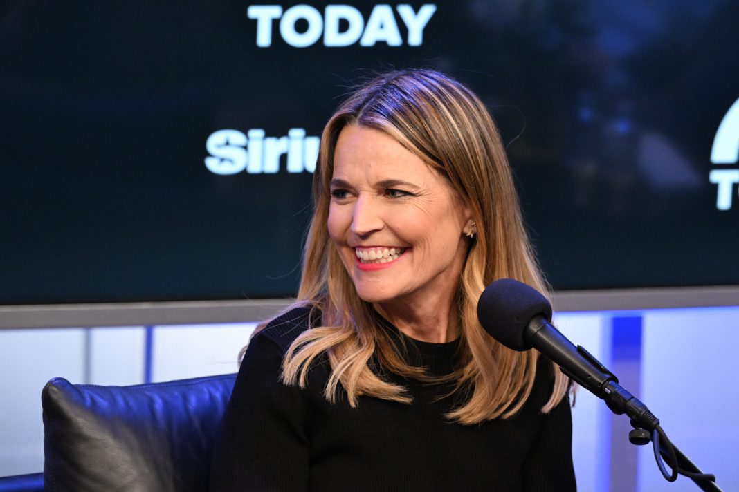 Savannah Guthrie attends TODAY Show Radio Town Hall on SiriusXM at SiriusXM Studios on February 03, 2025 in New York City. 