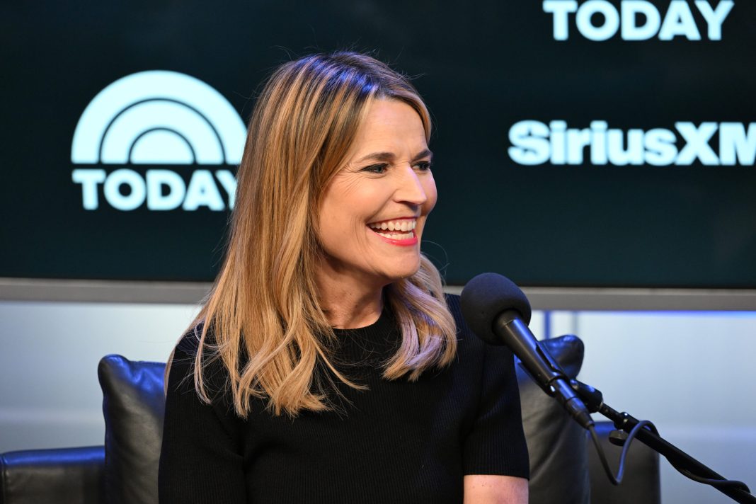 Savannah Guthrie attends TODAY Show Radio Town Hall on SiriusXM at SiriusXM Studios on February 03, 2025 in New York City. 