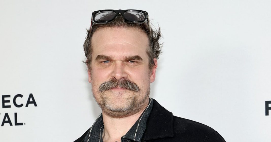 Stranger Things' David Harbour Seen With Mystery Woman as Maya Hawke Weds