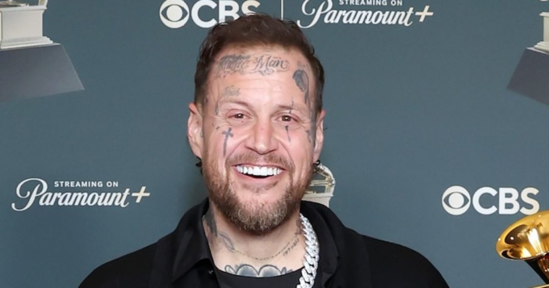 Jelly Roll Says He's a 'Dumb Redneck' as Others Call Out ICE at Grammys