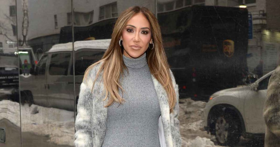Melissa Gorga Found a Way to Make a Simple Knit Dress Look Cozy and Luxe