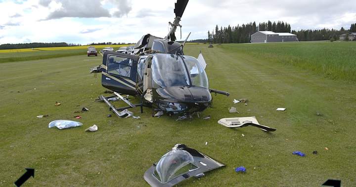Fatal Alberta helicopter crash report advises against having passengers during risky training