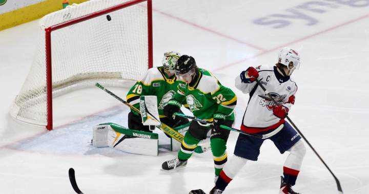 Windsor Spitfires knock off Knights 6-1 to begin busy weekend for London