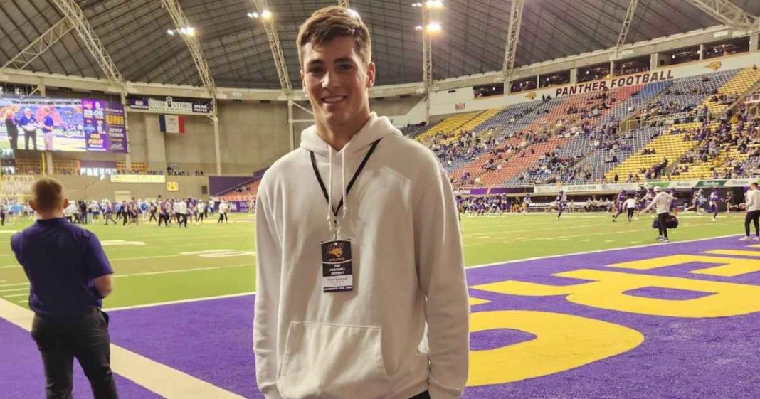 University of Northern Iowa Football Star Parker Sutherland Dead at 18