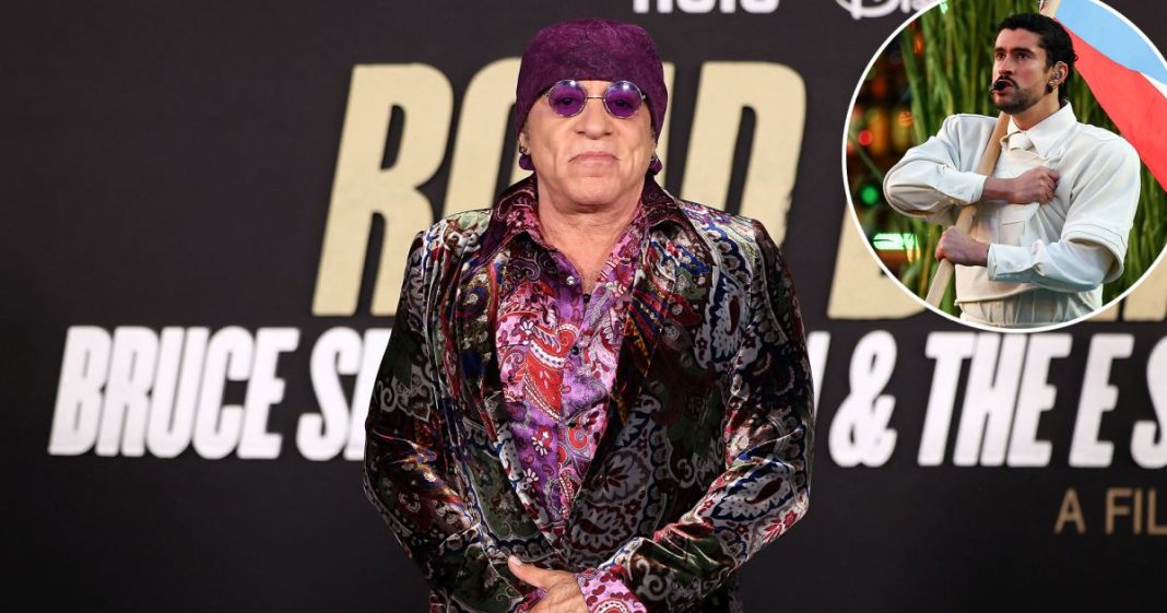 Steven Van Zandt Bashes Bad Bunny's Super Bowl Halftime for Not Having Subtitles