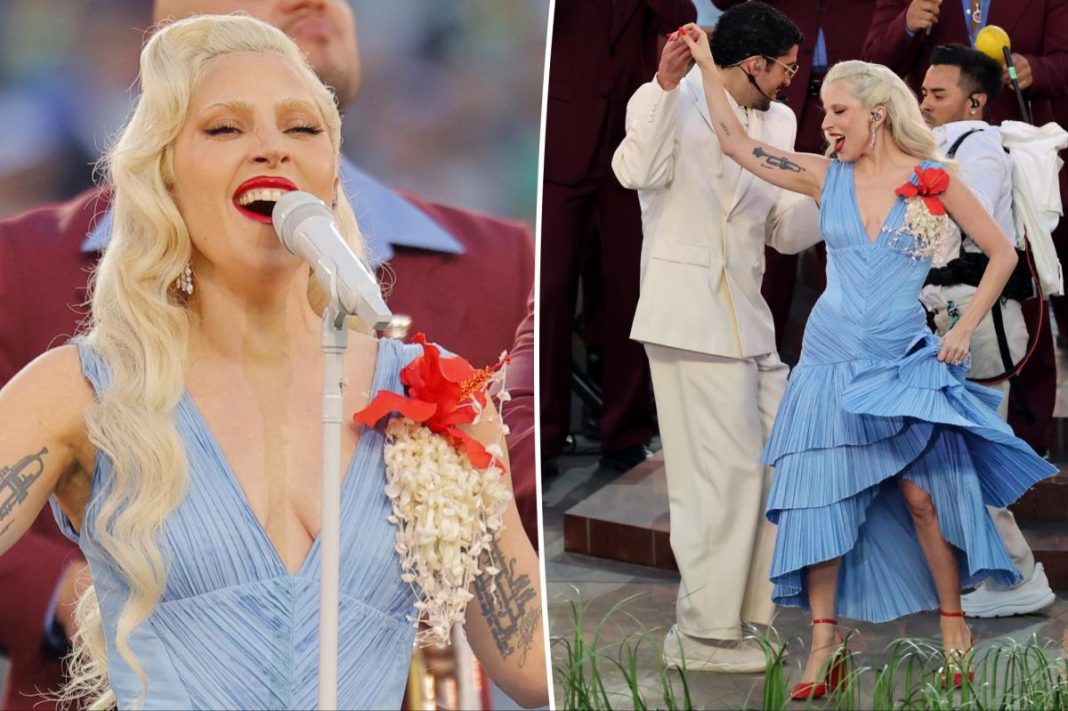 How Lady Gaga’s Super Bowl 2026 halftime show look paid tribute to Puerto Rico