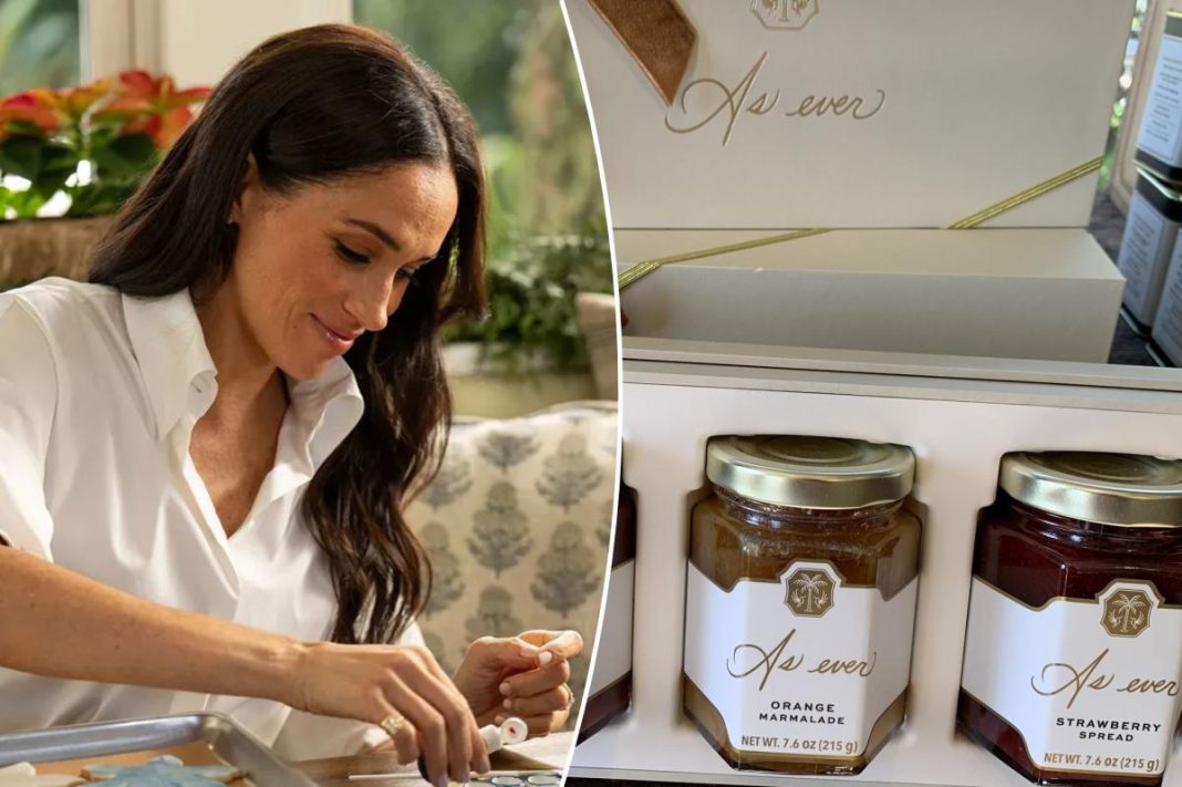 Jars of Meghan Markle’s unsold jam overflowing at Netflix HQ: ‘Literally giving it away’