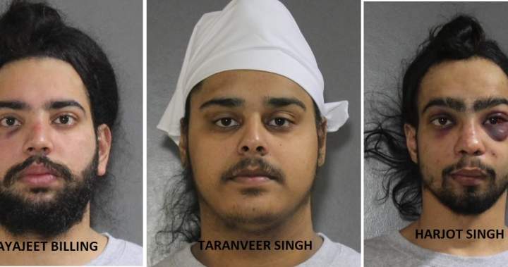 3 men arrested for Surrey extortion-related shooting are foreign nationals, police say