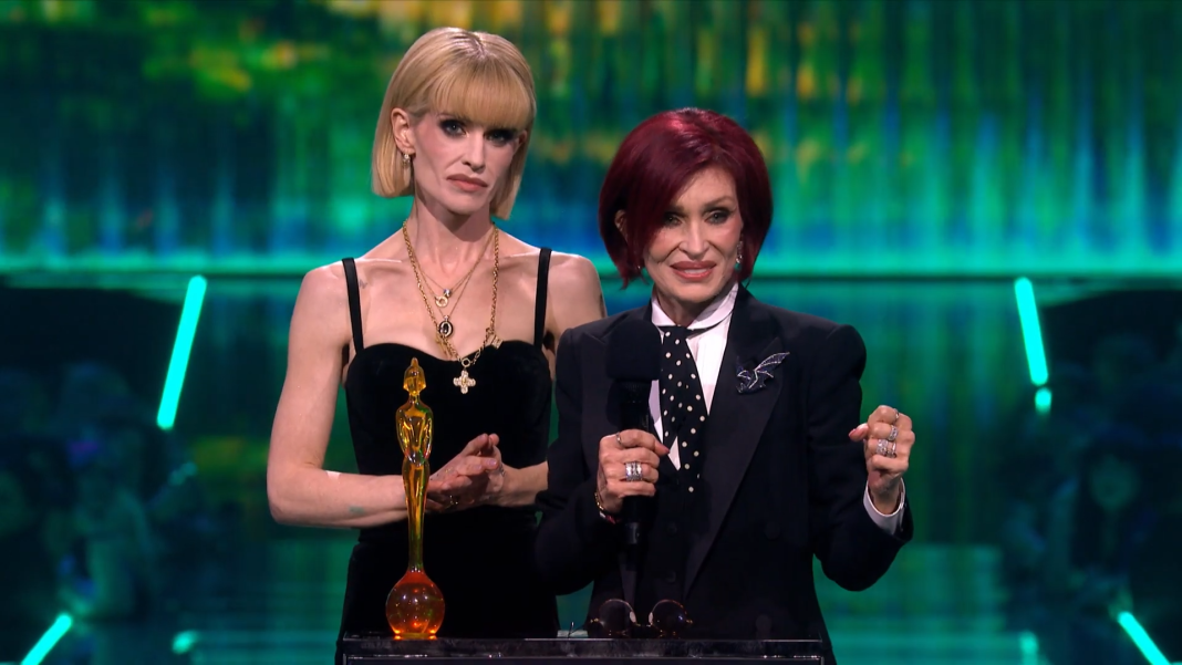 Kelly Osbourne and Sharon Osbourne at the BRIT Awards 2026.