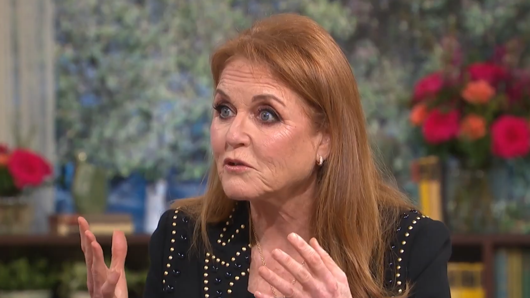 Sarah Ferguson on This Morning.