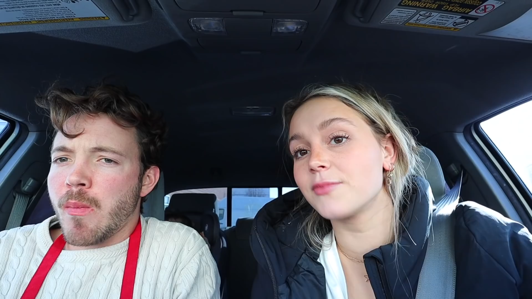 Mikayla Matthews and husband Jace Terry when she was 20.