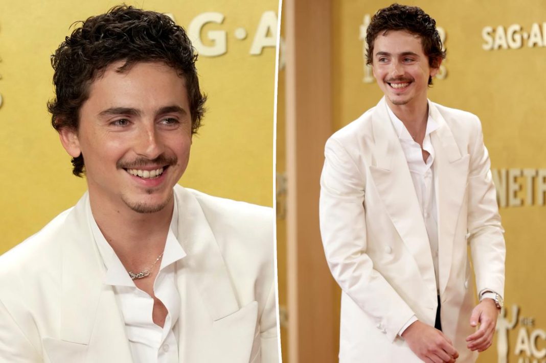 Is Timothée Chalamet’s lucky necklace a nod to Kylie Jenner?