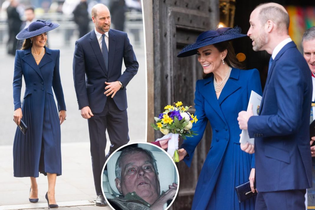 Kate Middleton, Prince William put on united front with King Charles after ex-Prince Andrew’s arrest