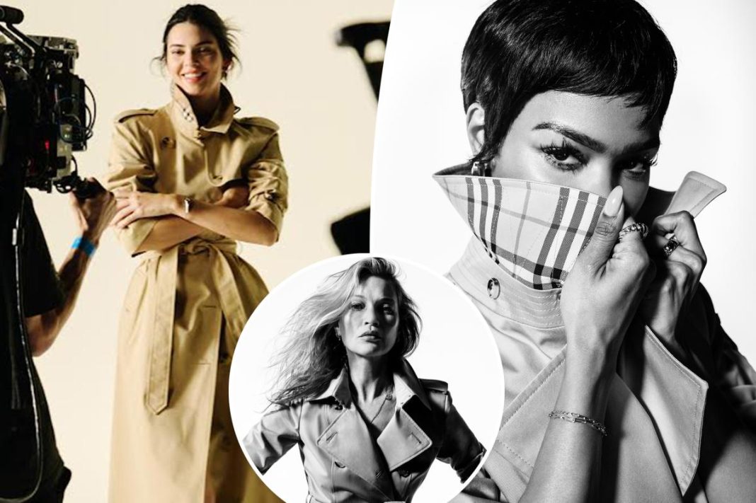 Kendall Jenner joins Teyana Taylor, Kate Moss and more stars in new Burberry campaign