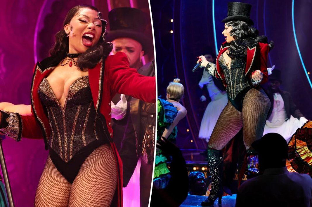 Megan Thee Stallion brings ‘real hot girl sh-t’ to ‘Moulin Rouge’ Broadway debut