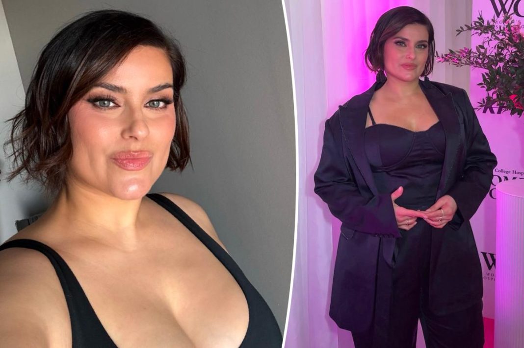 Nelly Furtado rocks plunging bodysuit after hitting back at online body shamers