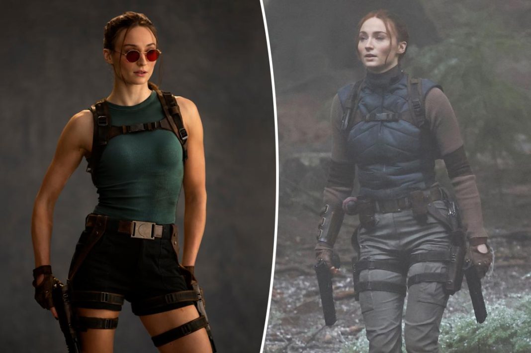 Sophie Turner’s Lara Croft reboot shut down temporarily due to injury
