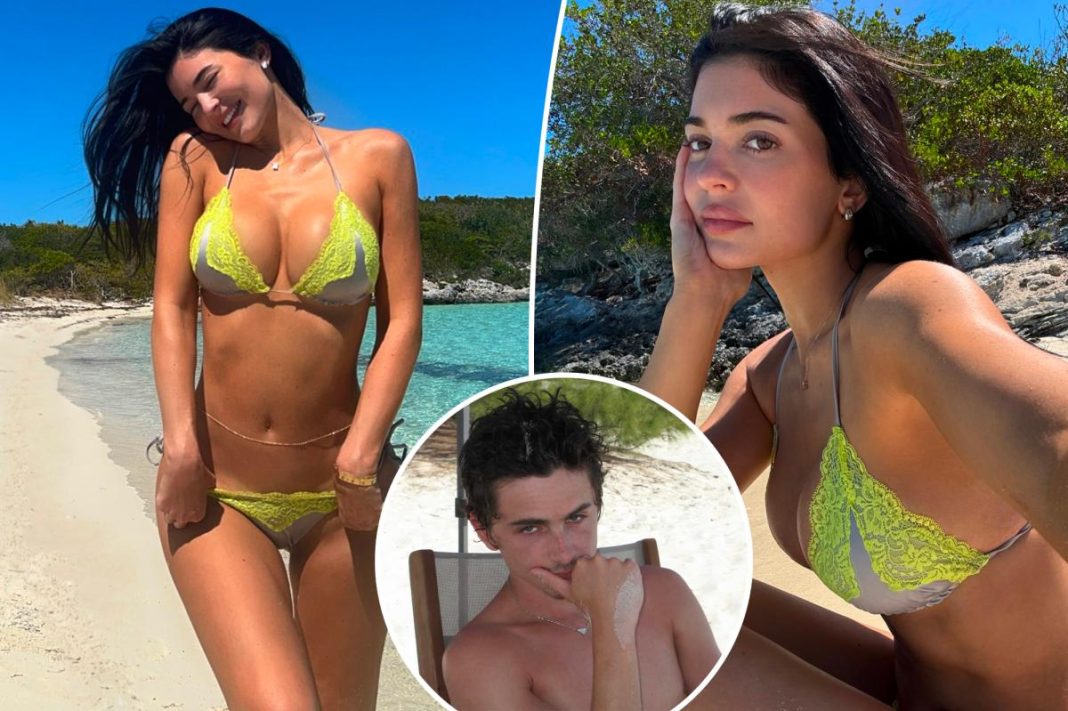 Kylie Jenner, Timothée Chalamet drop intimate beach snaps from relaxing vacations