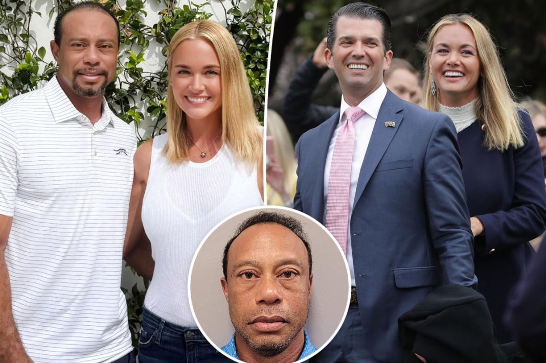 How Donald Trump Jr. feels about ex-wife Vanessa’s boyfriend Tiger Woods’ DUI arrest