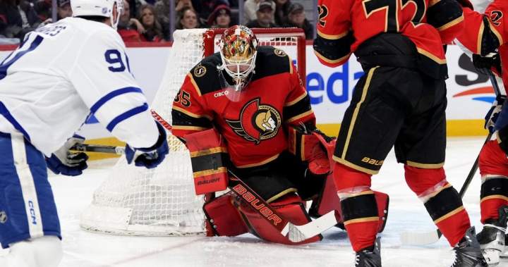 Senators pounce on Leafs early, win 5-2