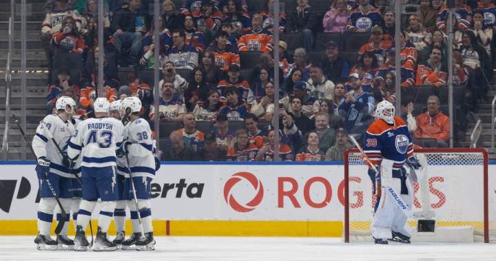 Kucherov shines for Lightning in win over Oilers