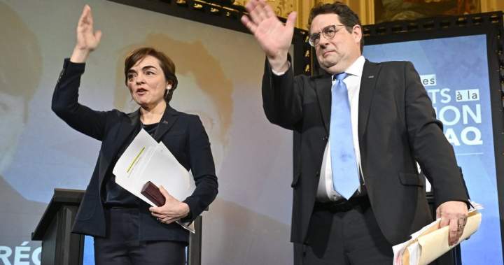 Drainville, Fréchette square off in second Coalition Avenir Québec leadership debate