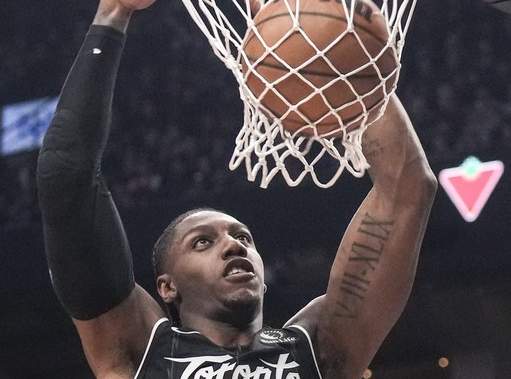 Barnes leads Raptors past Pelicans 119-106