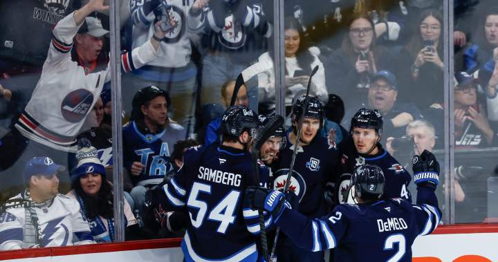 Winnipeg Jets take down Lightning 4-1 on eve of trade deadline