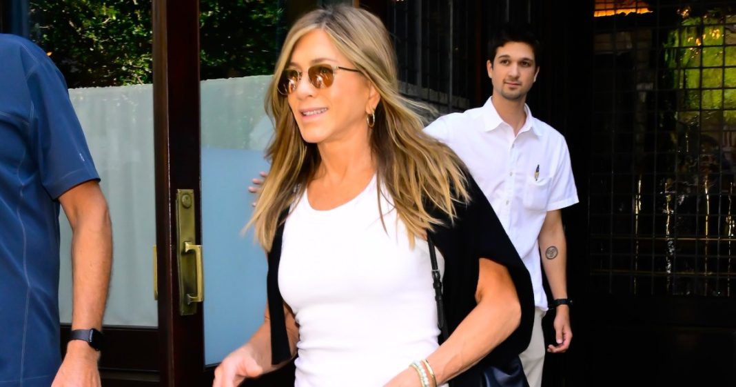 Jennifer Aniston's Breathable Spring Cardigan Is a Must Shop