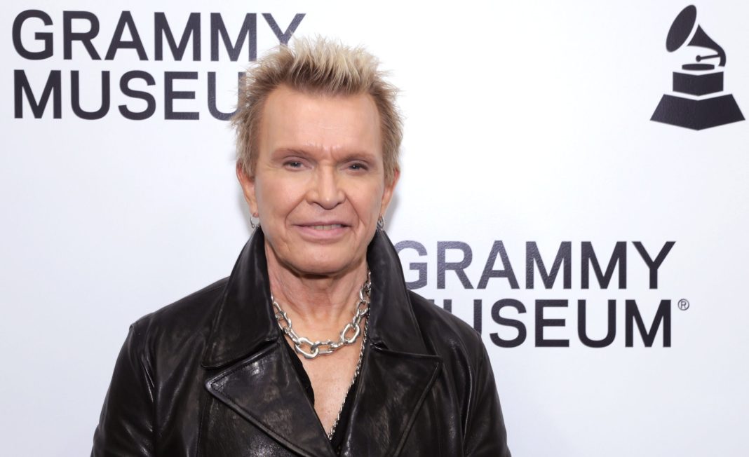Billy Idol attends An Evening With Billy Idol & Steve Stevens at GRAMMY Museum L.A. Live on October 09, 2025 in Los Angeles, California. 