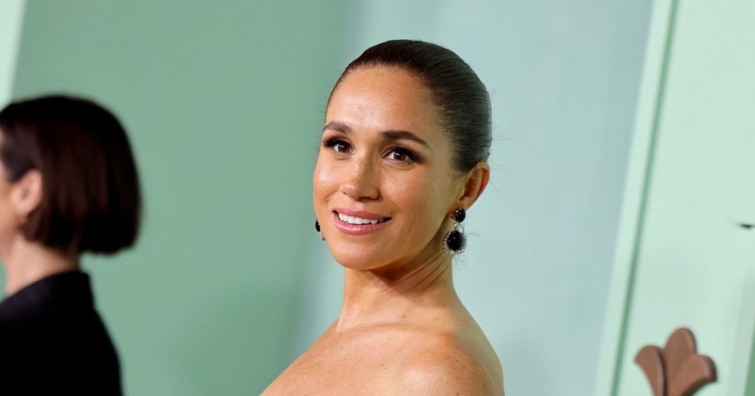 Meghan Markle's Burgundy Slip Dress Is a Hosts' Dream — The Look for Less