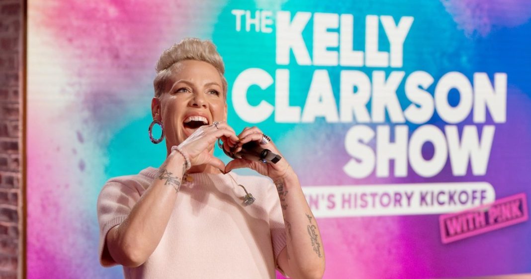 How Long Is Pink Filling in on 'The Kelly Clarkson Show?'