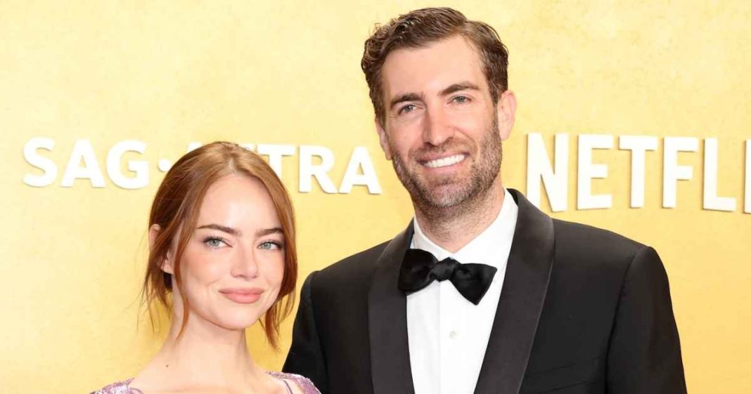 Emma Stone and Husband Dave McCary Are All Smiles at 2026 Actor Awards