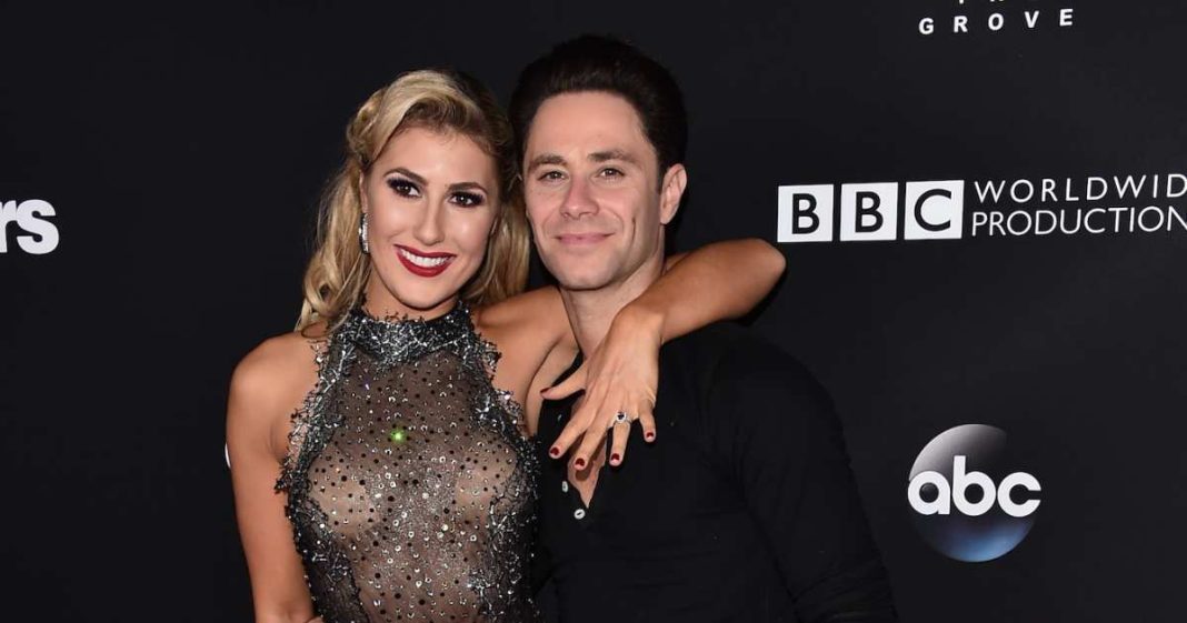 DWTS’ Emma Slater and Ex Sasha Farber Joke About Their Marriage