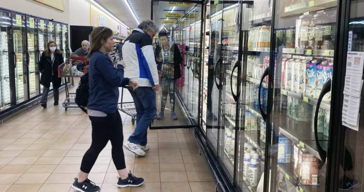 Inflation in the U.S. stayed at 2.4% in February as grocery prices spiked