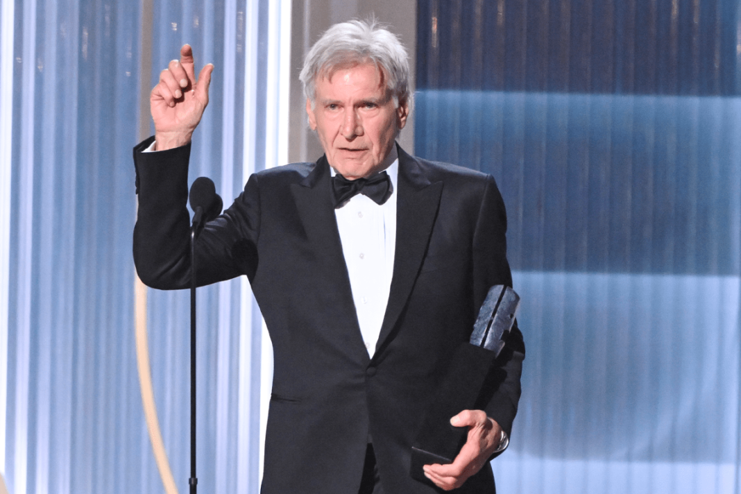 Tearful Harrison Ford accepts Life Achievement Award at SAG Actor Awards 2026: ‘It’s a little early, isn’t it?’