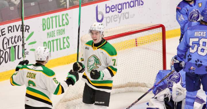 London Knights knock off Brampton Steelheads 5-0