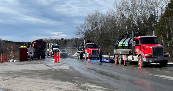 Decontamination continues after New Brunswick chemical spill