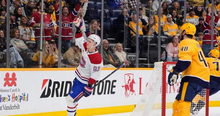 Call Of The Wilde: The Canadiens dominate the Predators for their fourth straight win