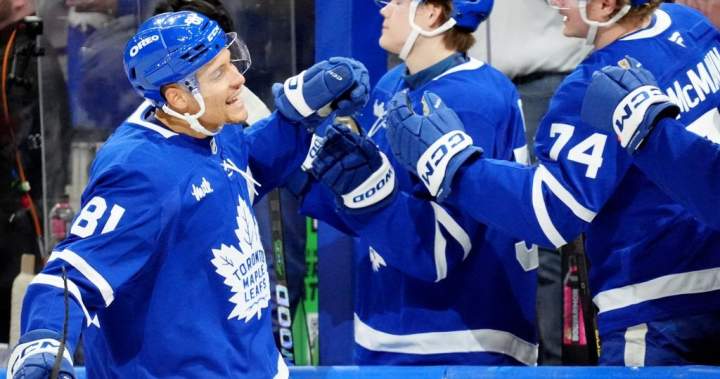 Leafs thinking positive despite four-game skid