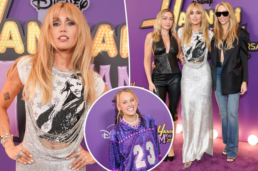 ‘Hannah Montana 20th Anniversary Special’ LA premiere red carpet: Miley Cyrus, JoJo Siwa and more