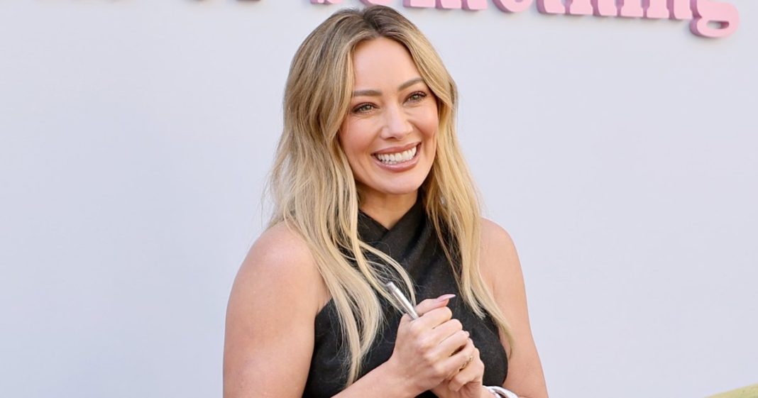 Get Hilary Duff's Cool-Girl Waves With This $34 Texture Spray