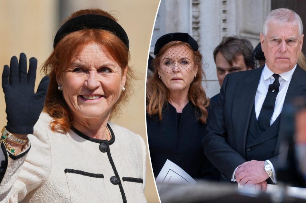 Sarah Ferguson is effectively homeless, staying with friends after losing her royal home in wake of Epstein, Andrew