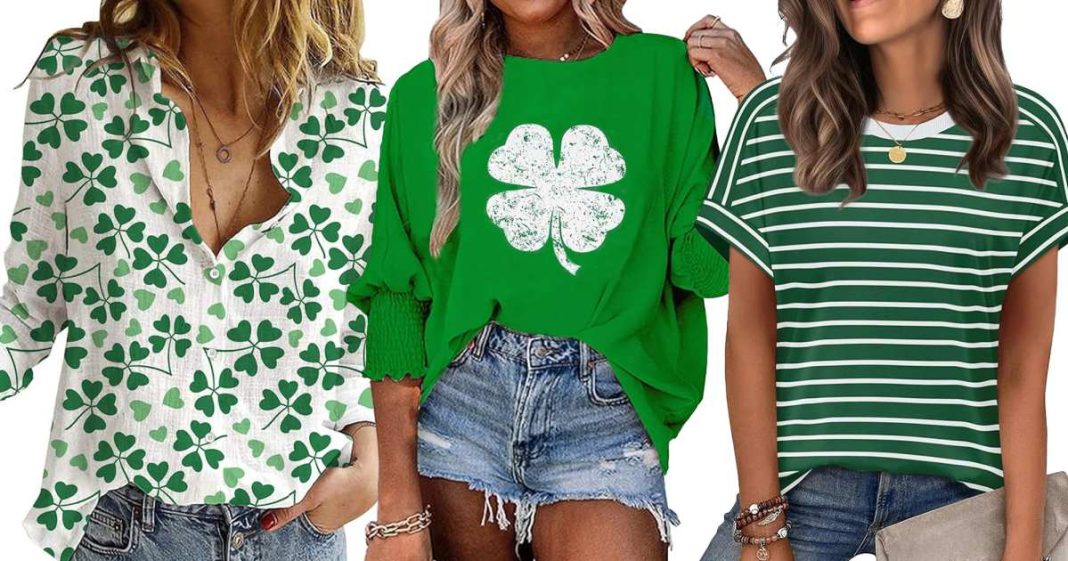 Trending! 13 Charming St. Patrick's Day Tops on Amazon Are Anything but Cheesy
